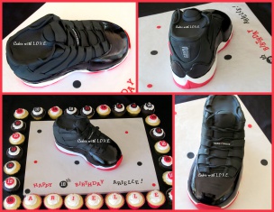 Jordan Shoe cake