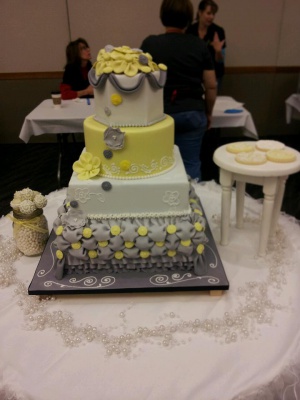 Grey and Yellow Wedding