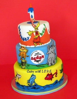 Dr. Seuss Cakes