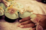 Romantic cupcakes