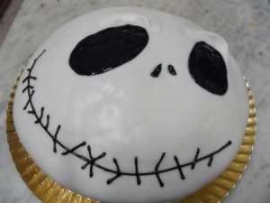 Jack Skellington cake