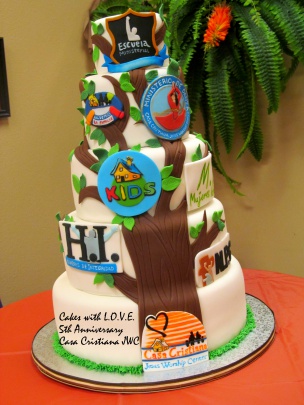 5th Anniversary Cake for our church