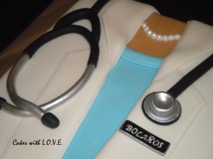 Doctor Coat Cake