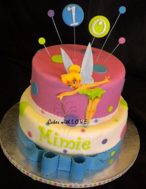 Tinkerbell Cake