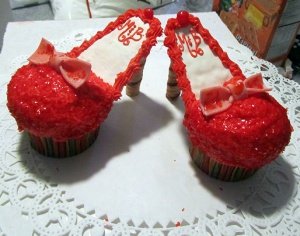 Make and Bake High Heel Shoe Cupcake