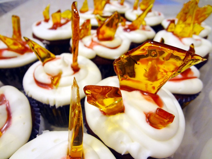 Stabby Glass Cupcakes